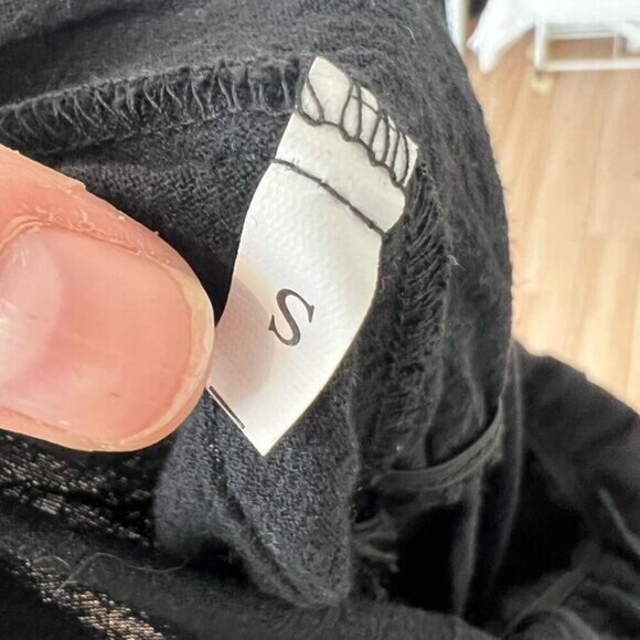 Unbranded Women’s Small Black Sleeveless Wrap Pants Jumpsuit One Piece Flowy - Picture 5 of 14